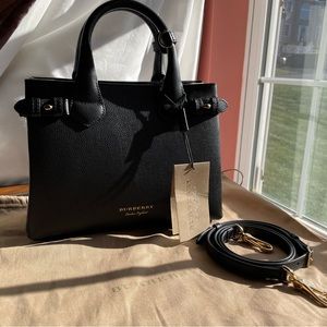 Burberry Small Banner House Check Bag